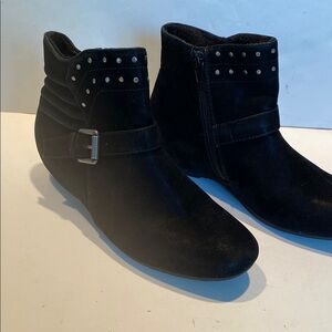 Rebound Faux Suede Booties